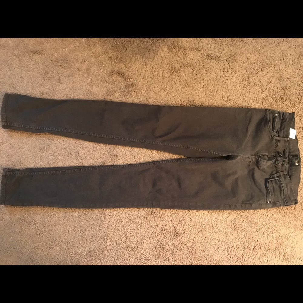 Mother - The Muse Jeans Size 26 - Dark Grey Green